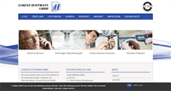 Desktop Screenshot of hoffmanngmbh.com